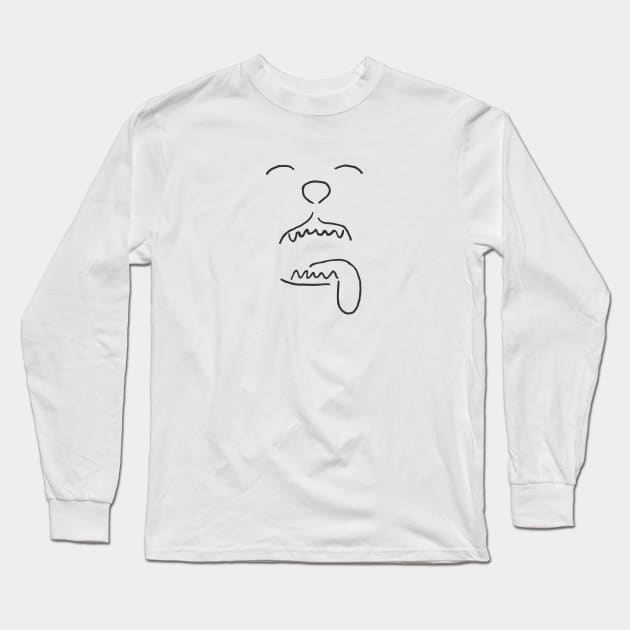 beast - noodle tee Long Sleeve T-Shirt by noodletee